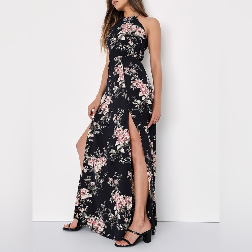 CUPSHE Floral Print Maxi Dress